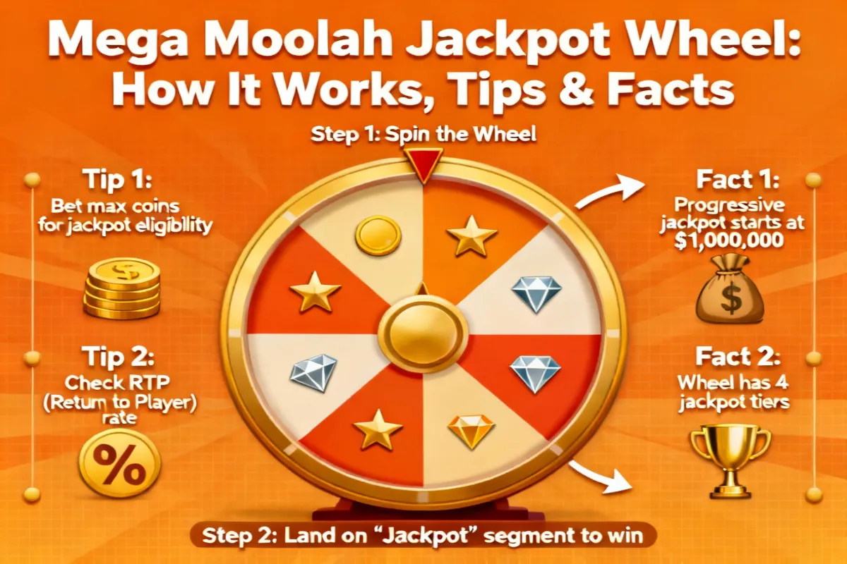 Hoe werkt het Mega Moolah Jackpot Wheel? Tips en feiten