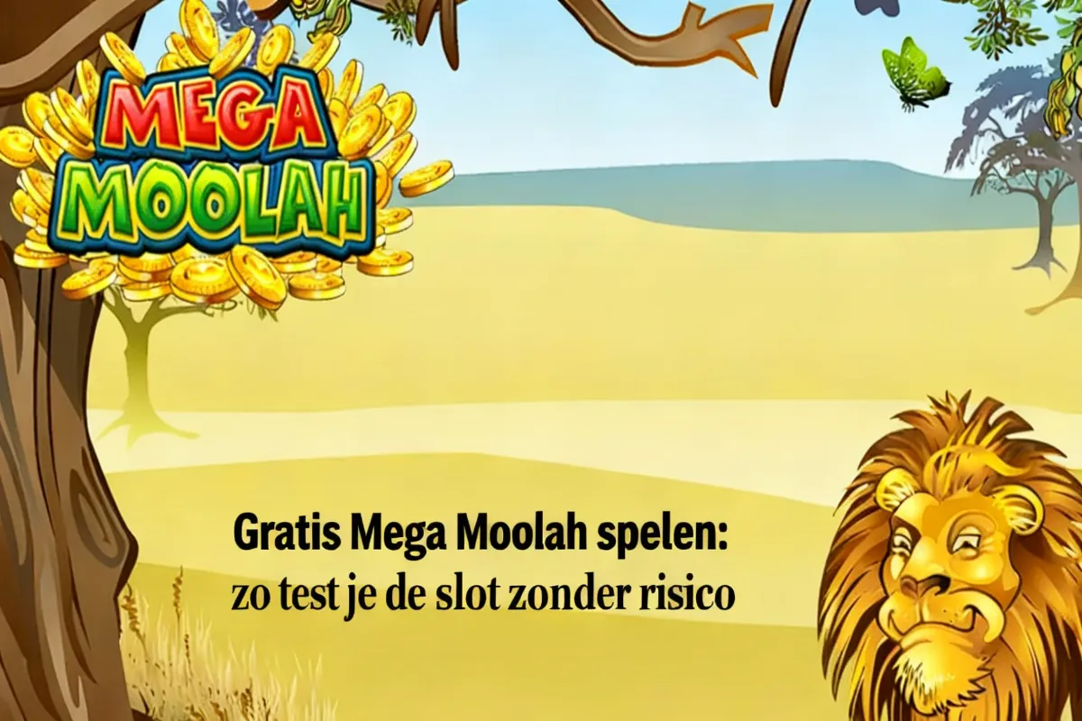 Gratis Mega Moolah spelen: zo test je de slot zonder risico